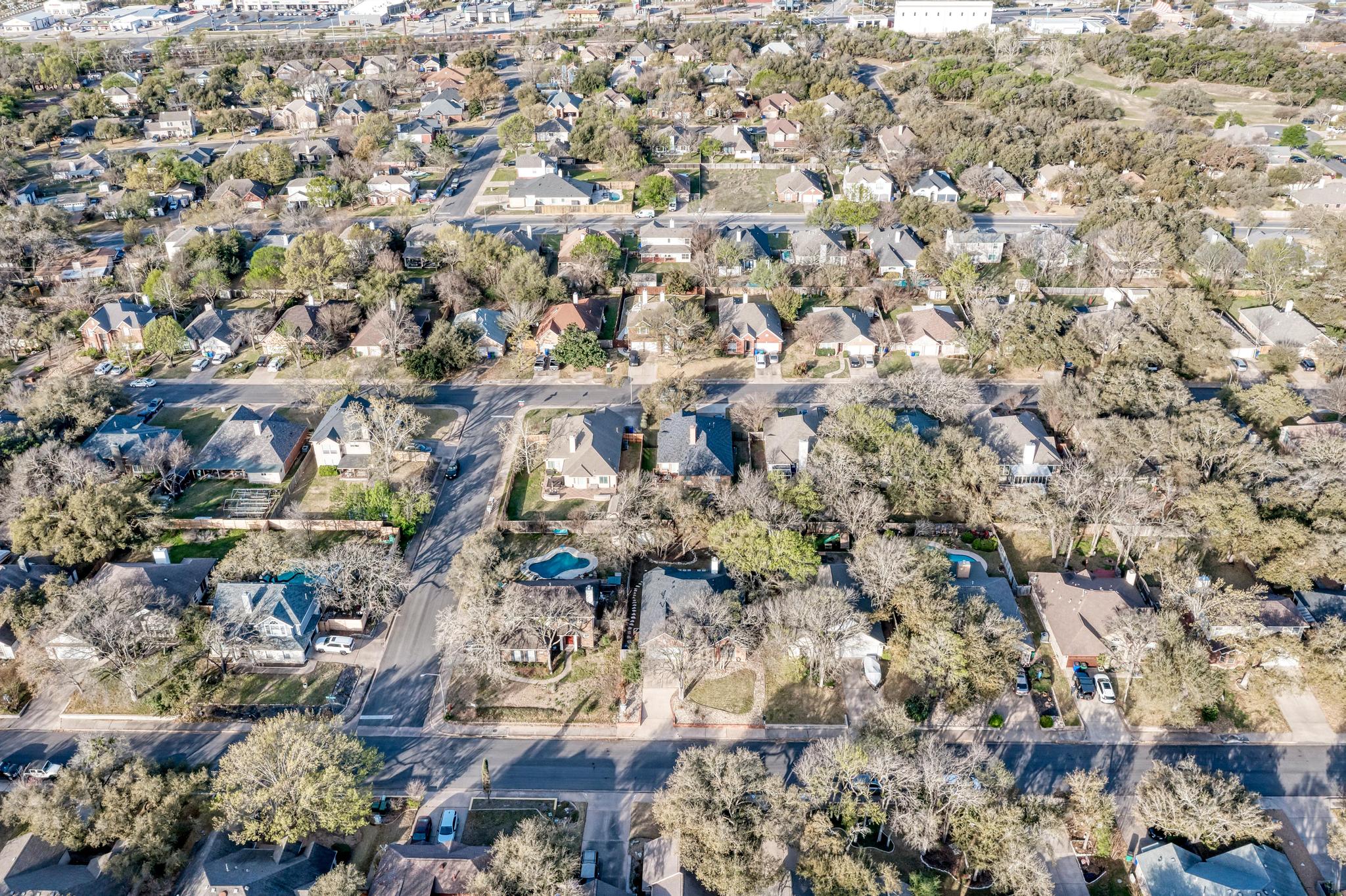 Cedar Park aerial view